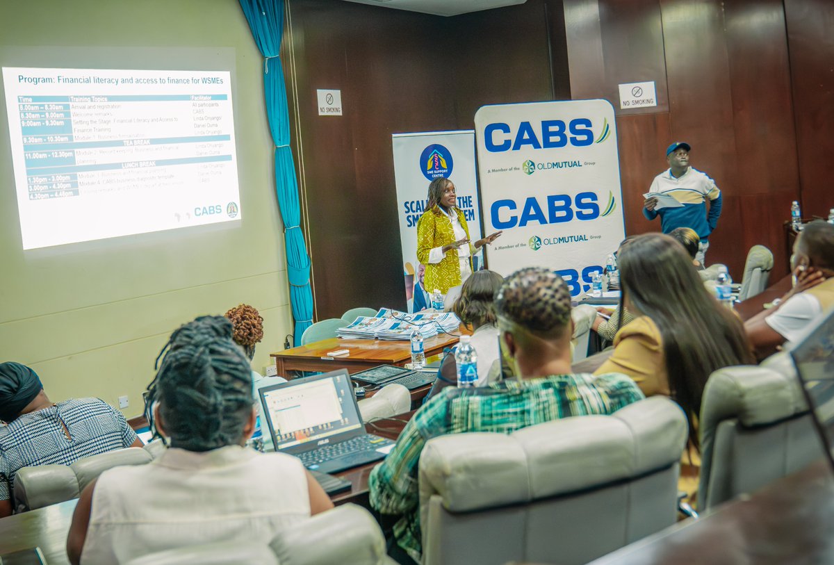CabsZimbabwe's tweet photo. CABS, in partnership with @AfDB_Group, is committed to upskilling women for better financial access and decision-making. The 4-day Financial Literacy workshop kicks off today! We're empowering women and building resilient communities.#CABS #AFAWA #FinancialLiteracy @smesupport_ke https://t.co/22EEm7lA6E