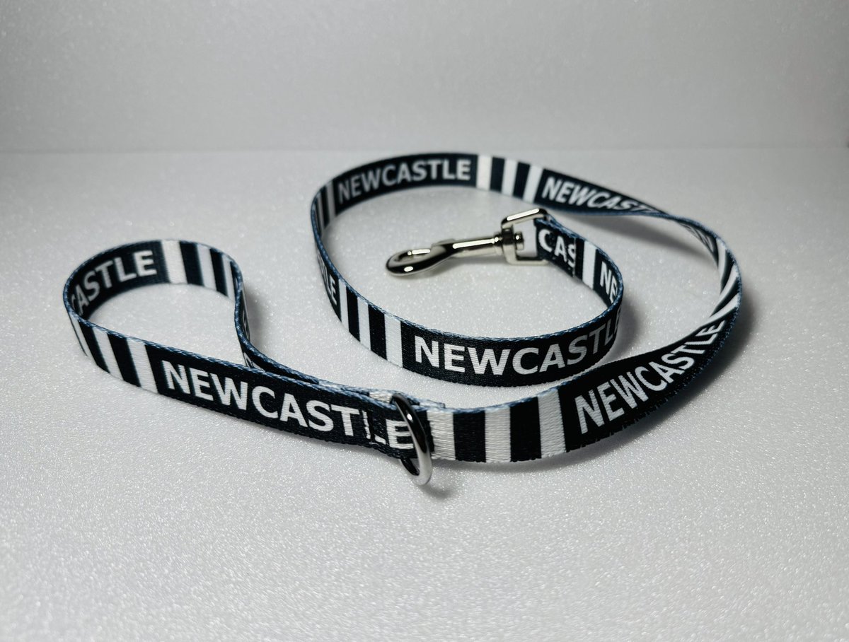 Time to get your Toon Hoonds Wembley ready with our exclusive Newcastle Fog collar &amp; lead collection.  robinsonspetstore.com/football-dogs  #ToonArmy #NUFC #NewcastleUnited .#Geordies #HowayTheLads