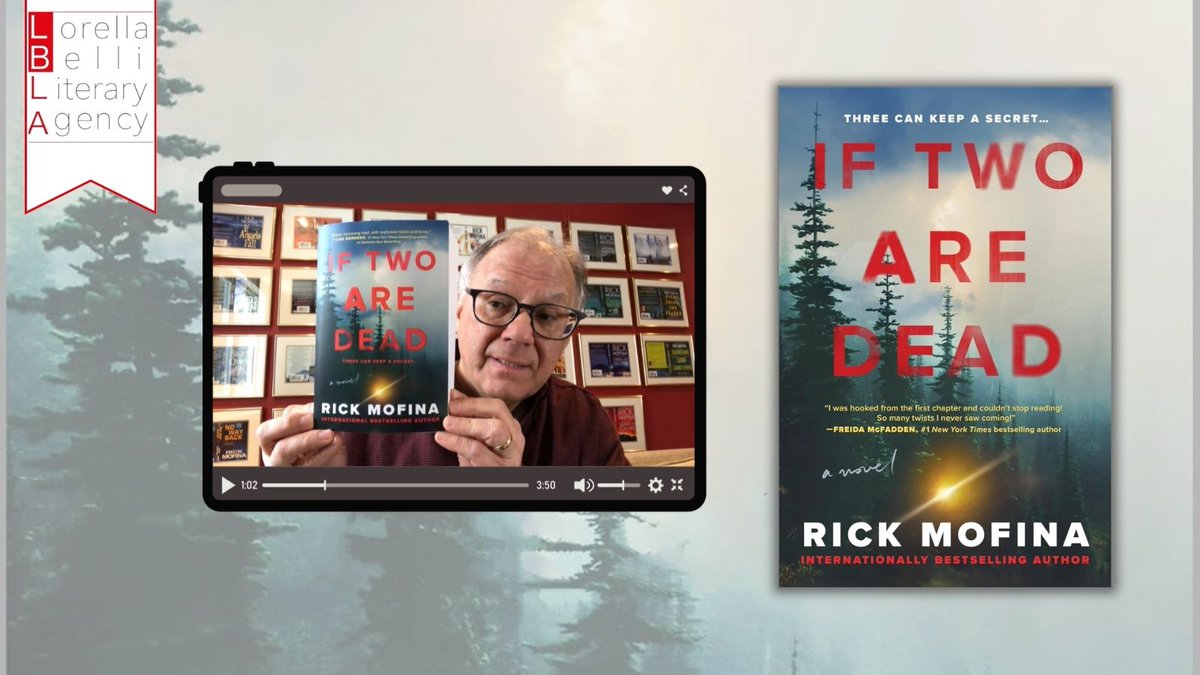 End of day 1 and our #LondonBookFair highlight to share is #IfTwoAreDead by <a href="/RickMofina/">Rick Mofina</a>, his brand-new #psychological #thriller, introduced below 📖

Watch here!👇
tinyurl.com/yrmnppkh

#crime #fiction #LBF25 <a href="/Bolindaaudio/">Bolinda audio</a> <a href="/georgiaholmes/">Georgia Holmes</a> <a href="/EllisAndBooks/">Ellis Moore</a> <a href="/HarperCollinsCa/">HarperCollinsCa</a>