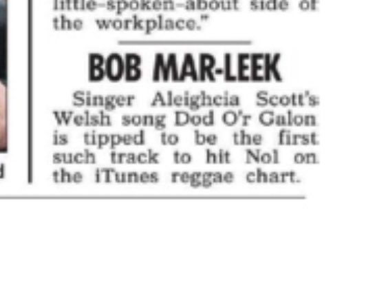 Not sure how this happened but I was in <a href="/TheSun/">The Sun</a> today! 

They’re talking about my first Welsh release being predicted to be the first Welsh language number one on the iTunes Reggae chart…. Let’s hope 🙏🏽 

Please presave here to help make it happen: orcd.co/dodorgalon