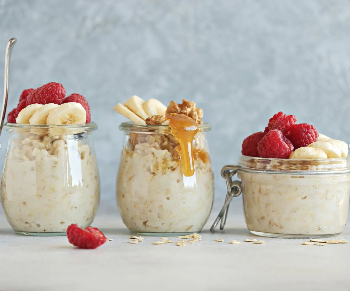 Rise and shine! 
Overnight oats + Langage Farm Yogurt = the ultimate breakfast win! 

Just mix oats, Langage Farm Yogurt, and your fave toppings—then let the fridge do the magic overnight! 

#StartTheDayRight #OvernightOats #LOVELangage
