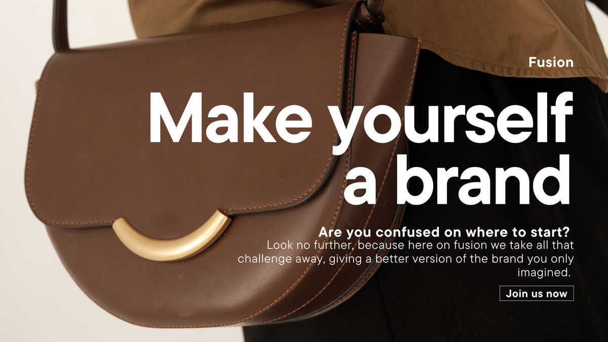 texafusion's tweet photo. Make yourself a brand 💡

🌟 In today’s digital world, personal branding is more important than ever. 🧑‍💼 So, how do you turn yourself into a powerful brand?

Let’s explore how #FUSION can help you achieve this! 🧵 https://t.co/6FS7nK1QXX