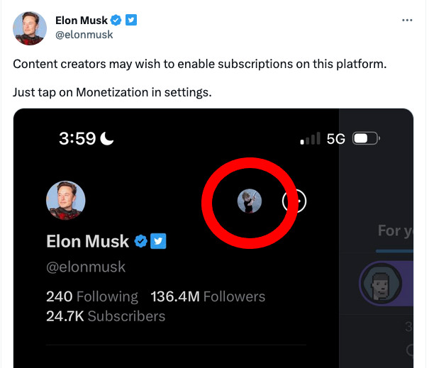 NebsGoodTakes's tweet photo. remember when elon had an alt account for roleplaying a horny version of his own infant child https://t.co/X79IuasCD7