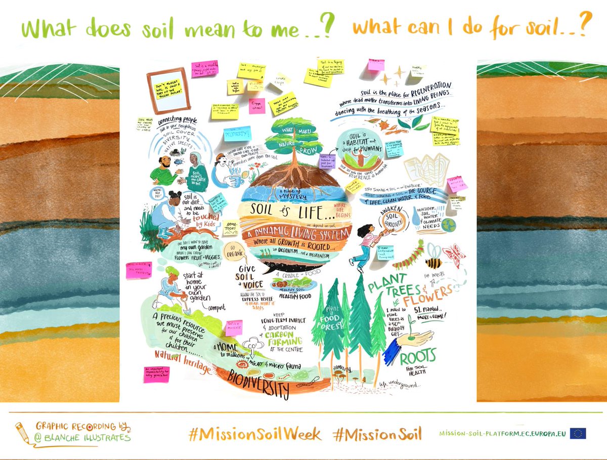 The European #MissionSoilWeek 2024 event report is here! 📗✍️

It highlights the impact of the #MissionSoil funded projects on improving soil health and offers exclusive insights from the event. 🌱

Read the full report out now
👉europa.eu/!qVGTnM