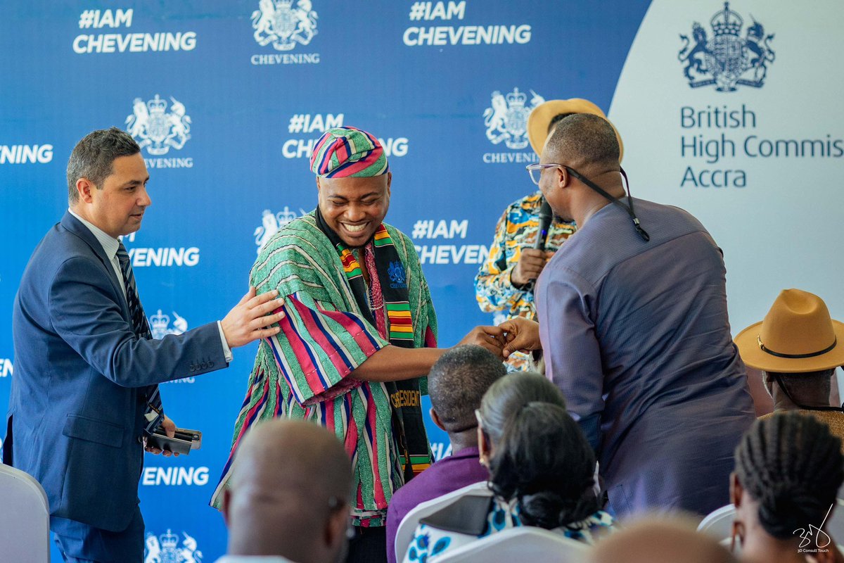 Chevening Alumni Ghana Inaugurates New Executive Committee for 2025/26
 
Accra, Ghana – The Chevening Alumni Ghana is proud to announce the inauguration of its newly elected executive committee for the 2025/26 term at the AGM on Friday March 7, 2025 #iamchevening
