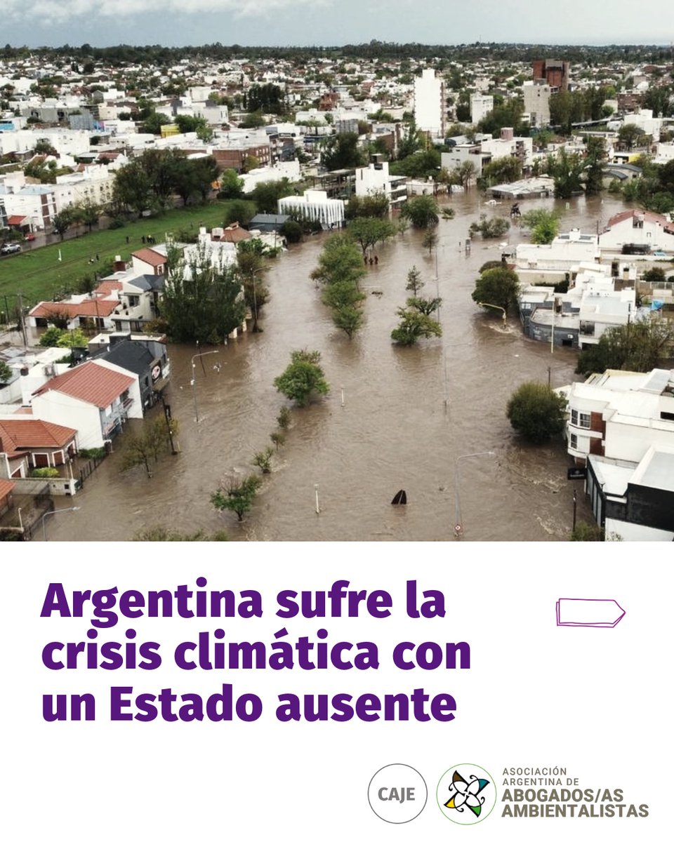 🔥⛈ LA CRISIS CLIMÁTICA EN ARGENTINA: NECESITAMOS MÁS ESTADO

🌪 Cada vez más ciudades argentinas se vuelven irreconocibles tras las inundaciones, tormentas violentas e incendios forestales ¿Cómo podemos abordar estos fenómenos como sociedades?

🧵
