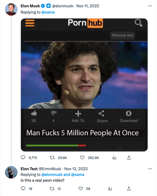 NebsGoodTakes's tweet photo. remember when elon had an alt account for roleplaying a horny version of his own infant child https://t.co/X79IuasCD7