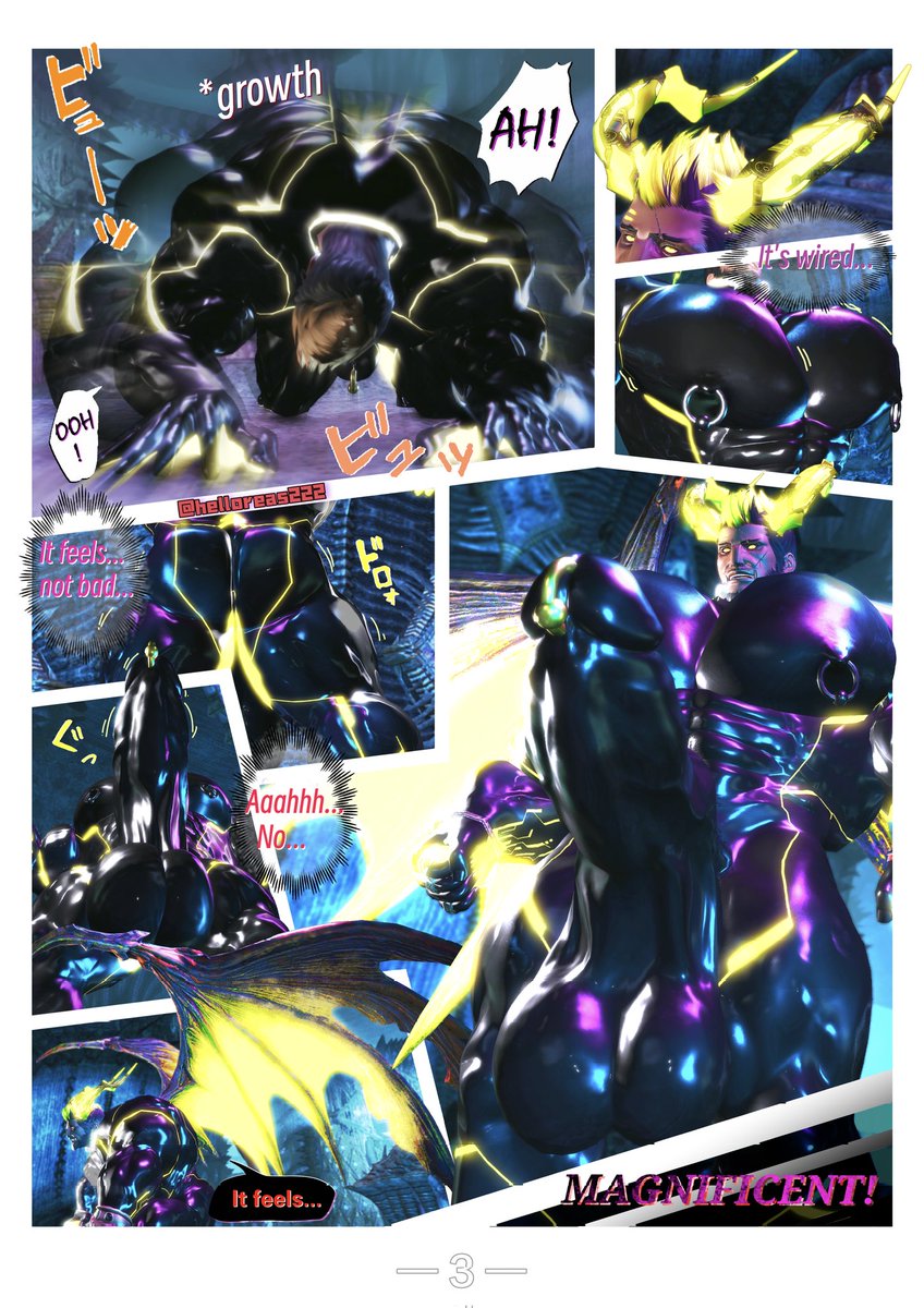 #Roegadyn #Bara #ffxivnsfw #ffxivgpose #latex
<a href="/CloverYuuuuu/">Yuu</a> 
*Sadly, the beefy slave fell to the Demon Master’s temptation, choosing endless corruption... 😵  (3/4)
x.com/helloreas222/s…