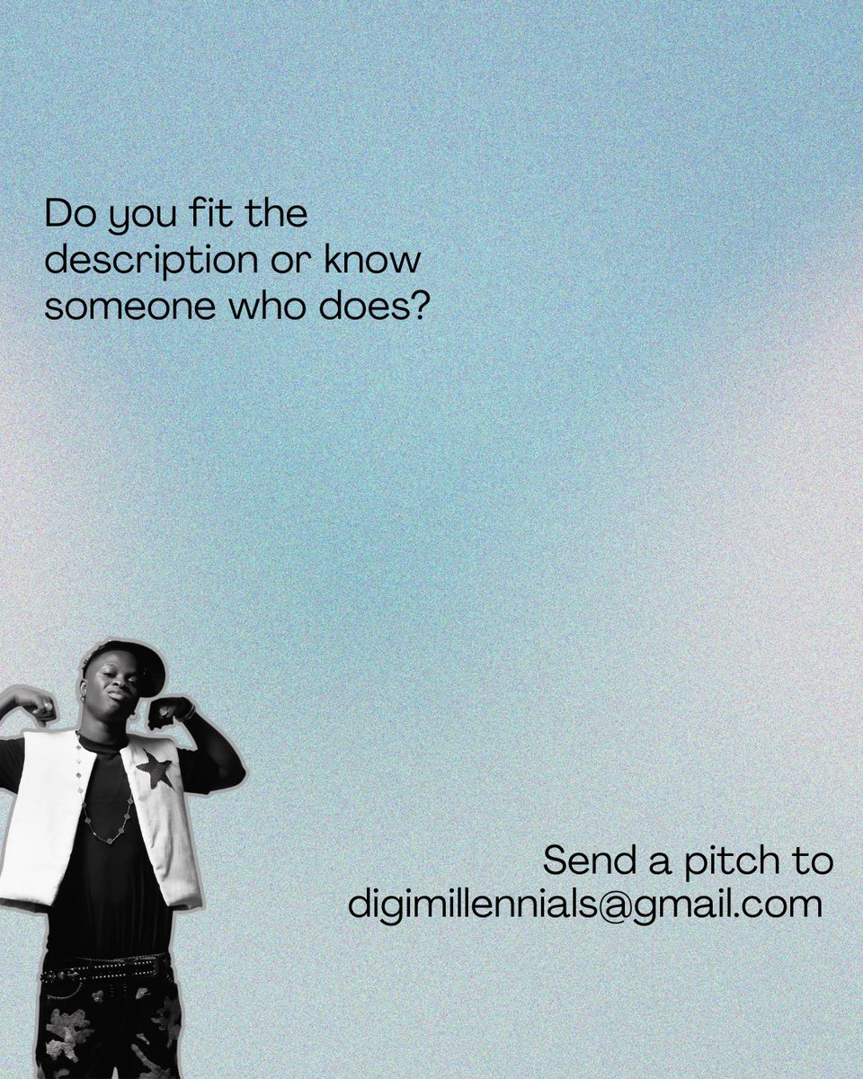 DigiMillennials's tweet photo. ๐ LEVER (2.0) by Digimillennials.
A feature issue initiated to bridge emerging artists of all art forms and the mainstream.
Send us your creations โ digimillennials@gmail.com.
https://t.co/W13MQiYciM
#Digimillennials https://t.co/gugPYeJNjV