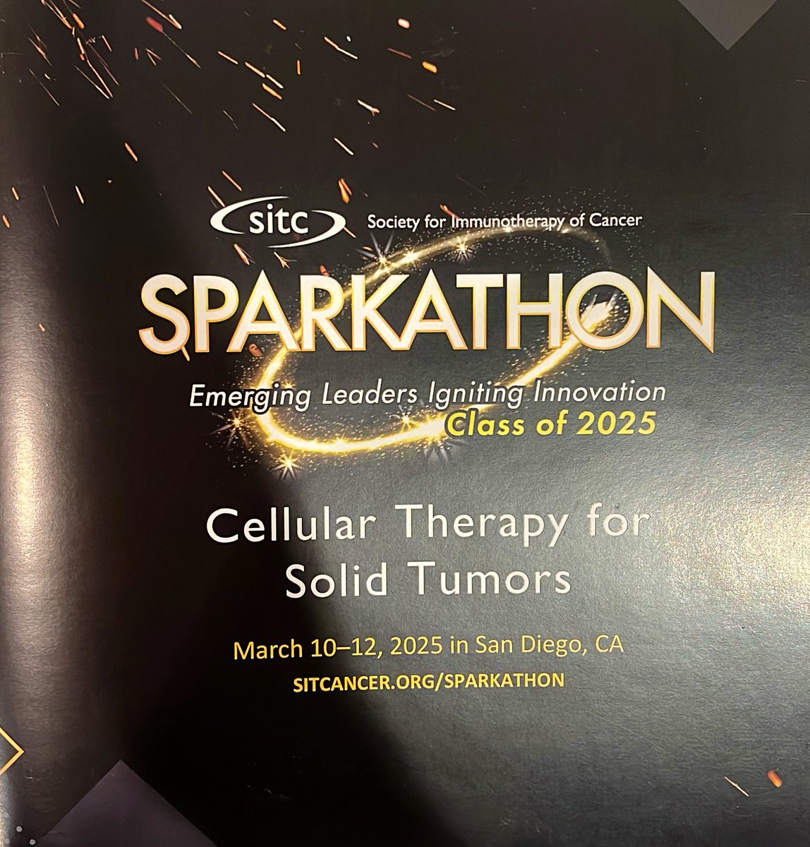 Jordan Gauthier (@drjgauthier) on Twitter photo Excited to be part of the 2025 <a href="/sitcancer/">Society for Immunotherapy of Cancer</a> Sparkathon!
Thanks to <a href="/MarcoRuella/">Marco Ruella</a> for the kind invitation 🙏 Excited to be part of the 2025 <a href="/sitcancer/">Society for Immunotherapy of Cancer</a> Sparkathon!
Thanks to <a href="/MarcoRuella/">Marco Ruella</a> for the kind invitation 🙏