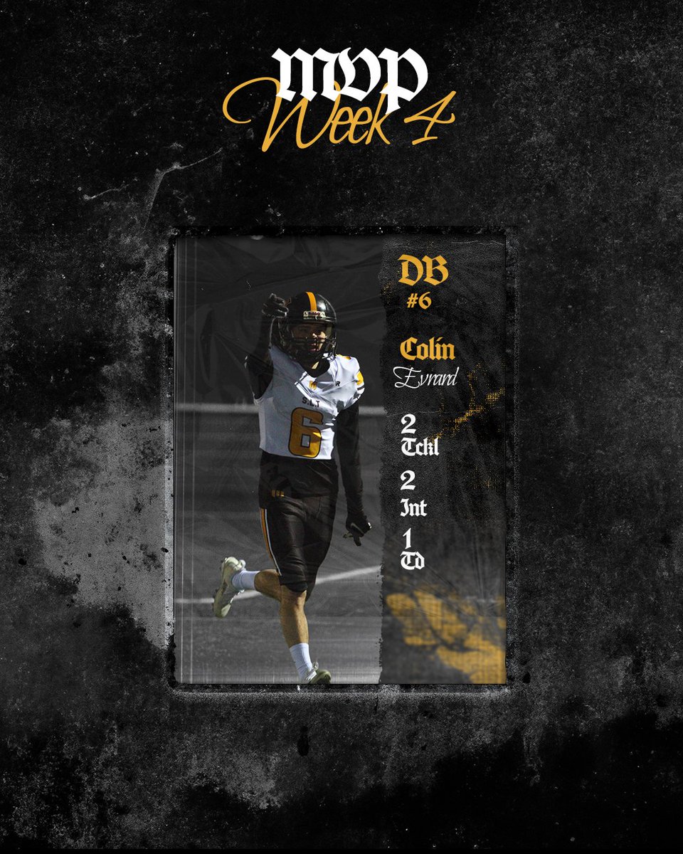 MyrmidonsFootUS's tweet photo. ⚫️🟡 MVP WEEK 4 🟡⚫️

Félicitations à nos joueurs @simonlovichi et @colin_evd qui ont fait un très beau match!! 🔥 

On continue comme ça on lâche rien. 💪🏼 

#myrmidons #mvp #mvpdefensiveplayer #mvpoffensiveplayer #attaque #defense https://t.co/9XZMC2d4xH