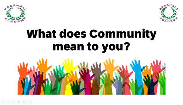RosshallAcademy's tweet photo. This was a question we asked our school community earlier this term. If you are interested in joining our Community Team - please respond to the email sent today. We would love to have you on board! https://t.co/3HZ7ijDVf0