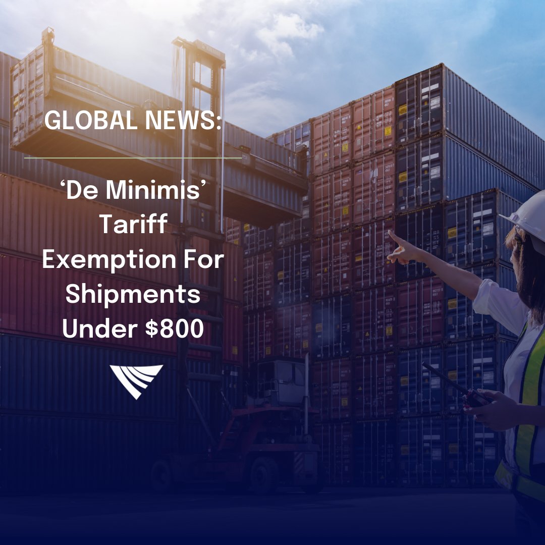 TraxTech's tweet image. With de minimis exemptions ending, supply chains face new compliance challenges.

Smart data management is no longer optional—essential for navigating rapidly changing trade rules.

How is your organization preparing?

#TariffChanges #SupplyChainCompliance #GlobalTrade #TraxTech