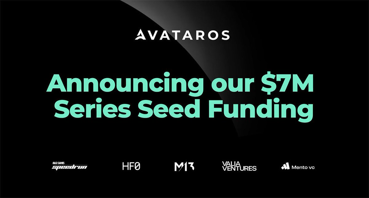 Isaac Bratzel (@isaacbratzel) on Twitter photo Thrilled to announce that Avataros has raised $7M in seed funding led by <a href="/M13Company/">M13</a>, with participation from <a href="/speedrun/">a16z speedrun 🧊</a>, @HF0Residency, <a href="/ValiaVentures/">Valia Ventures</a>, <a href="/mento_vc/">Mento vc</a>, and incredible angels, including <a href="/amasad/">Amjad Masad</a> (Replit) and <a href="/julien_c/">Julien Chaumond</a> (Hugging Face)!
Avataros was founded with a mission Thrilled to announce that Avataros has raised $7M in seed funding led by <a href="/M13Company/">M13</a>, with participation from <a href="/speedrun/">a16z speedrun 🧊</a>, @HF0Residency, <a href="/ValiaVentures/">Valia Ventures</a>, <a href="/mento_vc/">Mento vc</a>, and incredible angels, including <a href="/amasad/">Amjad Masad</a> (Replit) and <a href="/julien_c/">Julien Chaumond</a> (Hugging Face)!
Avataros was founded with a mission