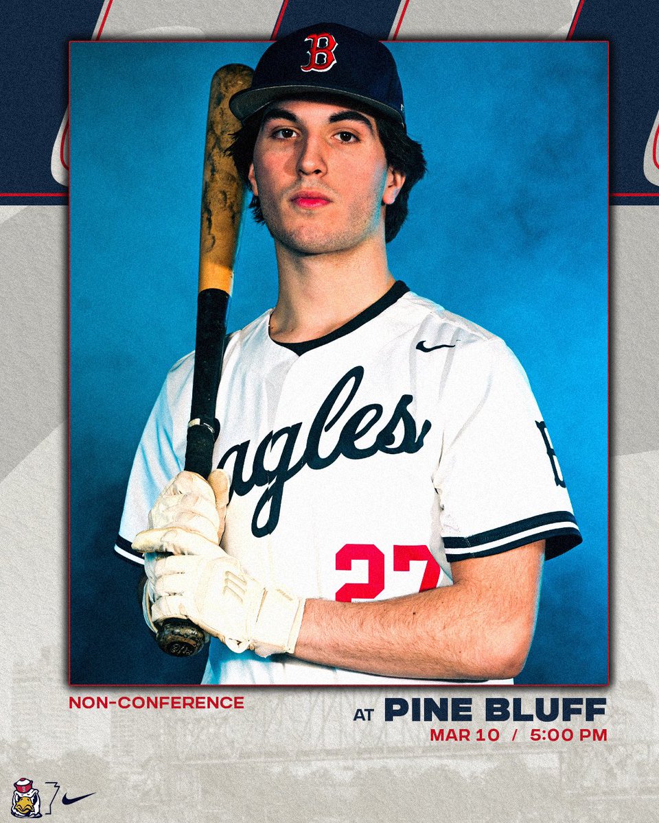 🔥GAMEDAY!🔥
⚾️Your Eagles head to historic Taylor Field today to take on Pine Bluff!⚾️
⏰5 PM
📍Taylor Field
🦅V/JV