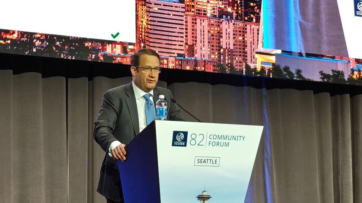 “Every voice here strengthens not only #ICANN, but the multistakeholder model which is essential for the future of the #Internet,” said Kurtis Lindqvist, ICANN President and CEO. #ICANN82