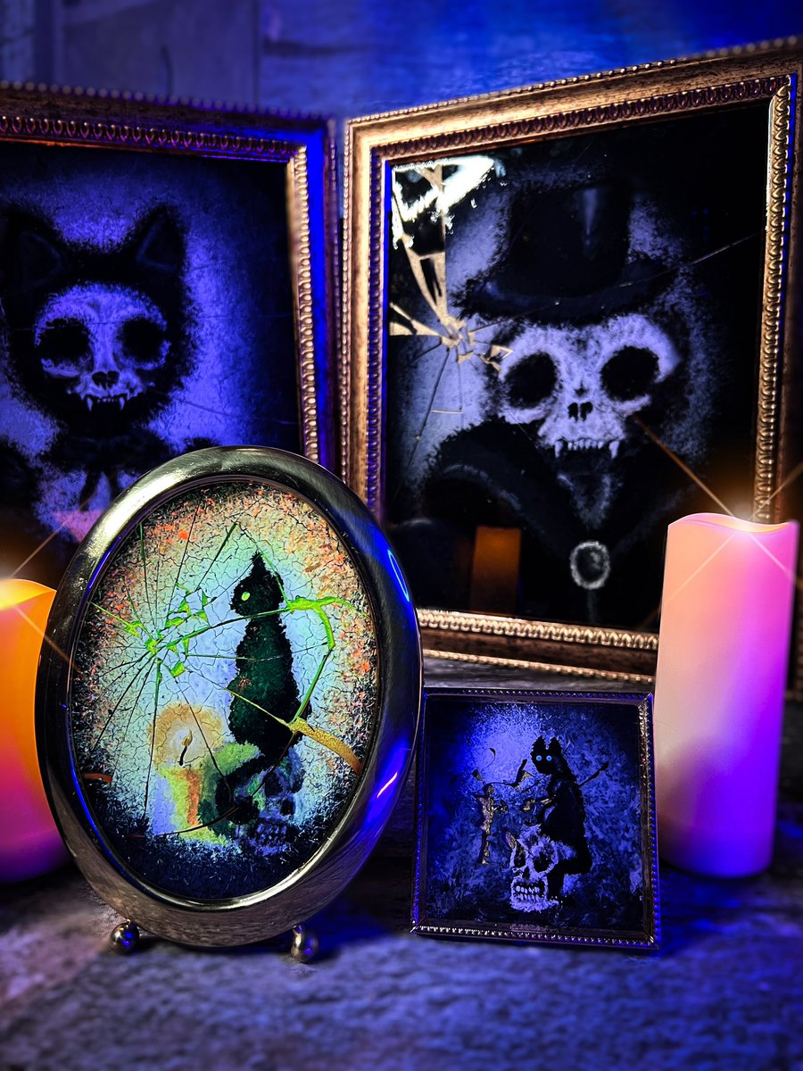 “Feline Fascinations” line drops tonight! Just a sneak peek🖤🐈‍⬛🖤