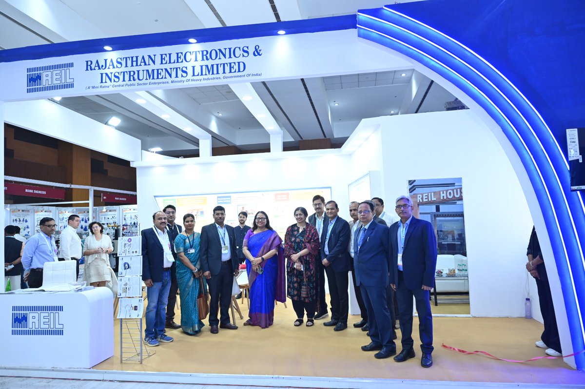 REIL_Jaipur's tweet photo. REIL participated in the 51st IDA Conference by demonstrating its products &amp; solutions for dairy sector. The stall was inaugurated by Ms. Alka Upadhyaya,Secretary &amp; Ms.Varsha Joshi, Addl.Secretary in the presence of REIL's MD.
@IndianDairyAsso 
@Dept_of_AHD 
@MHI_GoI 
@NDDB_Coop https://t.co/UgDG7zfA7n