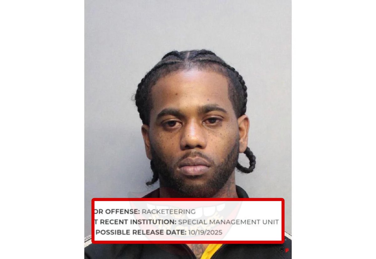SaycheeseDGTL's tweet photo. Hoodrich Pablo Juan is reportedly set to be released from jail in October. He did 5 years for a RICO case. https://t.co/fIkH0bqITW