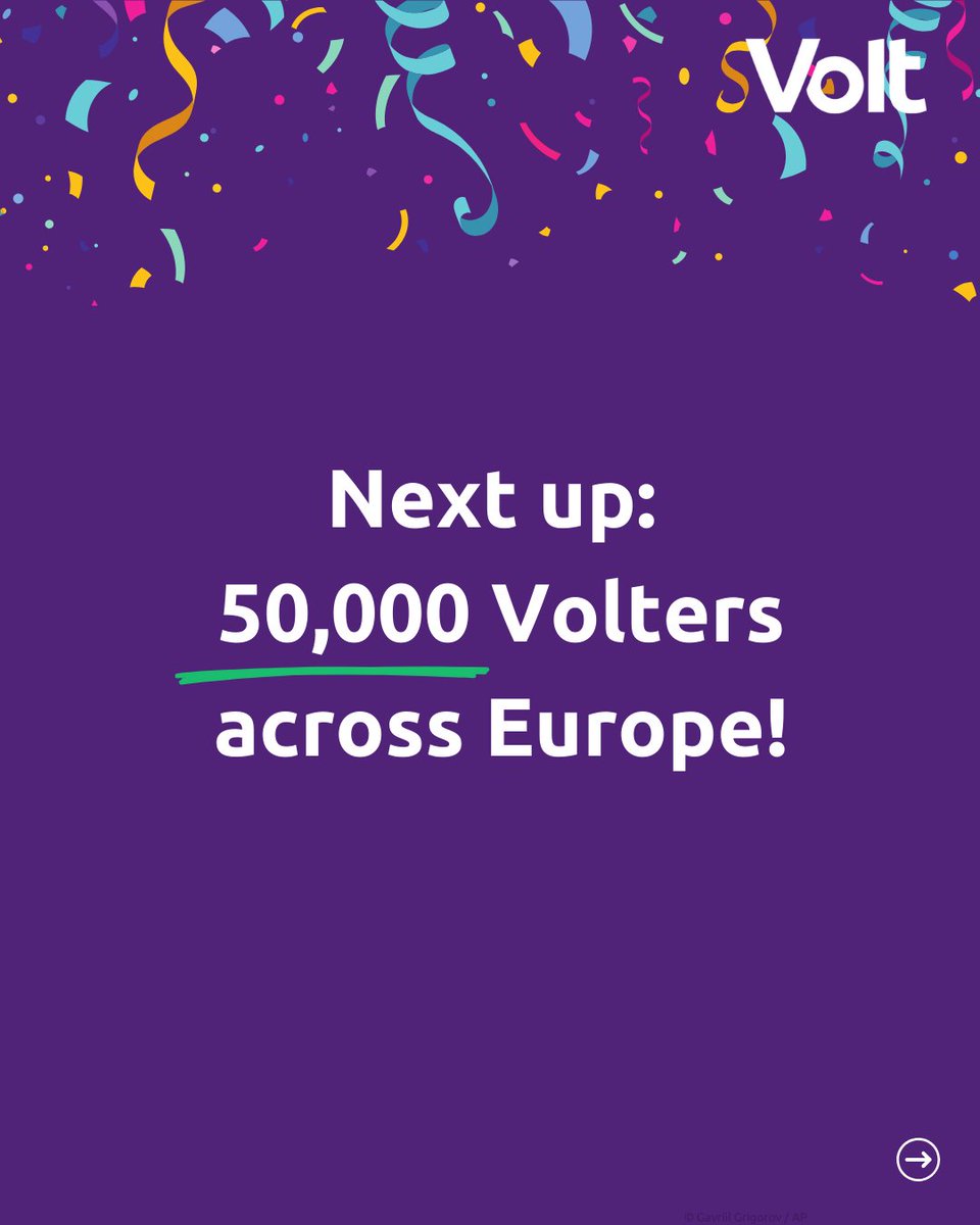 VoltEuropa's tweet photo. 1/ 30,000 MEMBERS! 💜 Volters, we’ve done it! Thanks to you, our movement keeps growing. Huge shoutout to our German Voltis (btw, we love how you say it – Volties😉) &amp; volunteers across Europe. Next up: 50,000🚀 

@voltdeutschland https://t.co/6IEcAMFeTA