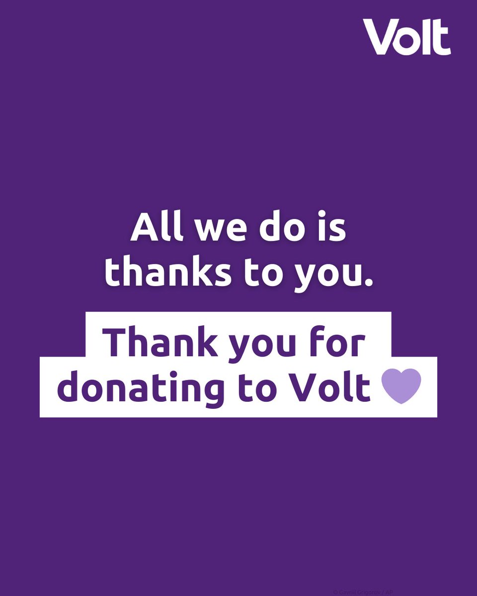 1/ 30,000 MEMBERS! 💜 Volters, we’ve done it! Thanks to you, our movement keeps growing. Huge shoutout to our German Voltis (btw, we love how you say it – Volties😉) &amp; volunteers across Europe. Next up: 50,000🚀 

@voltdeutschland