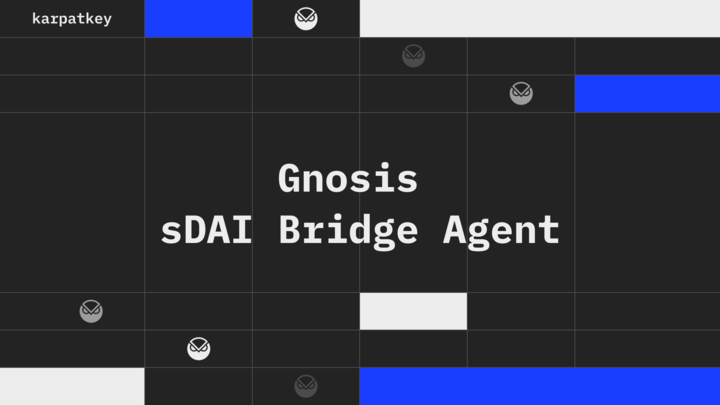 kpk (formerly karpatkey) (@kpk_io) on Twitter photo 1/ Exciting news for <a href="/gnosischain/">Gnosis Chain 🦉</a> users!
We've deployed an automated agent to bridge the yield gap between the Dai Savings Rate (DSR) and the Sky Savings Rate (SSR), immediately improving earnings for sDAI holders. Here's how it works 👇 1/ Exciting news for <a href="/gnosischain/">Gnosis Chain 🦉</a> users!
We've deployed an automated agent to bridge the yield gap between the Dai Savings Rate (DSR) and the Sky Savings Rate (SSR), immediately improving earnings for sDAI holders. Here's how it works 👇
