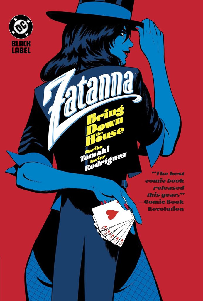 javiercaster's tweet photo. As all the attention has been focused on Absolute Martian Manhunter, I would like to remind you that next week Zatanna: Bring Down the House will be released in a wonderful hardback edition. https://t.co/Nkp4rbqdMU