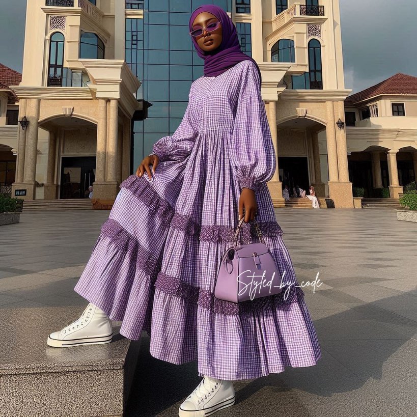 Styled_by_code's tweet photo. Eid outfit 
Styling purple this Eid, Which purple style do you love the most? #eidoutfit2025 #eid #muslimah #MuslimGirls https://t.co/qDD3zl1S1x