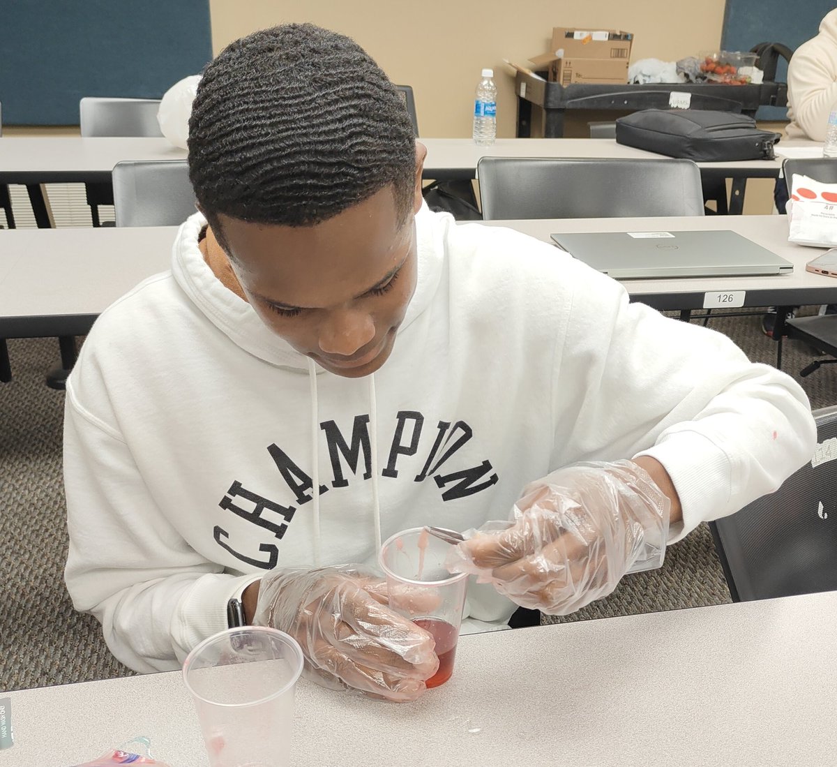 From crunching numbers on TI-Nspire calculators to extracting real DNA from strawberries and exploring their college options - our UBMS students were diving into hands on learning this Saturday! #ubms #utatrio @utarlington
