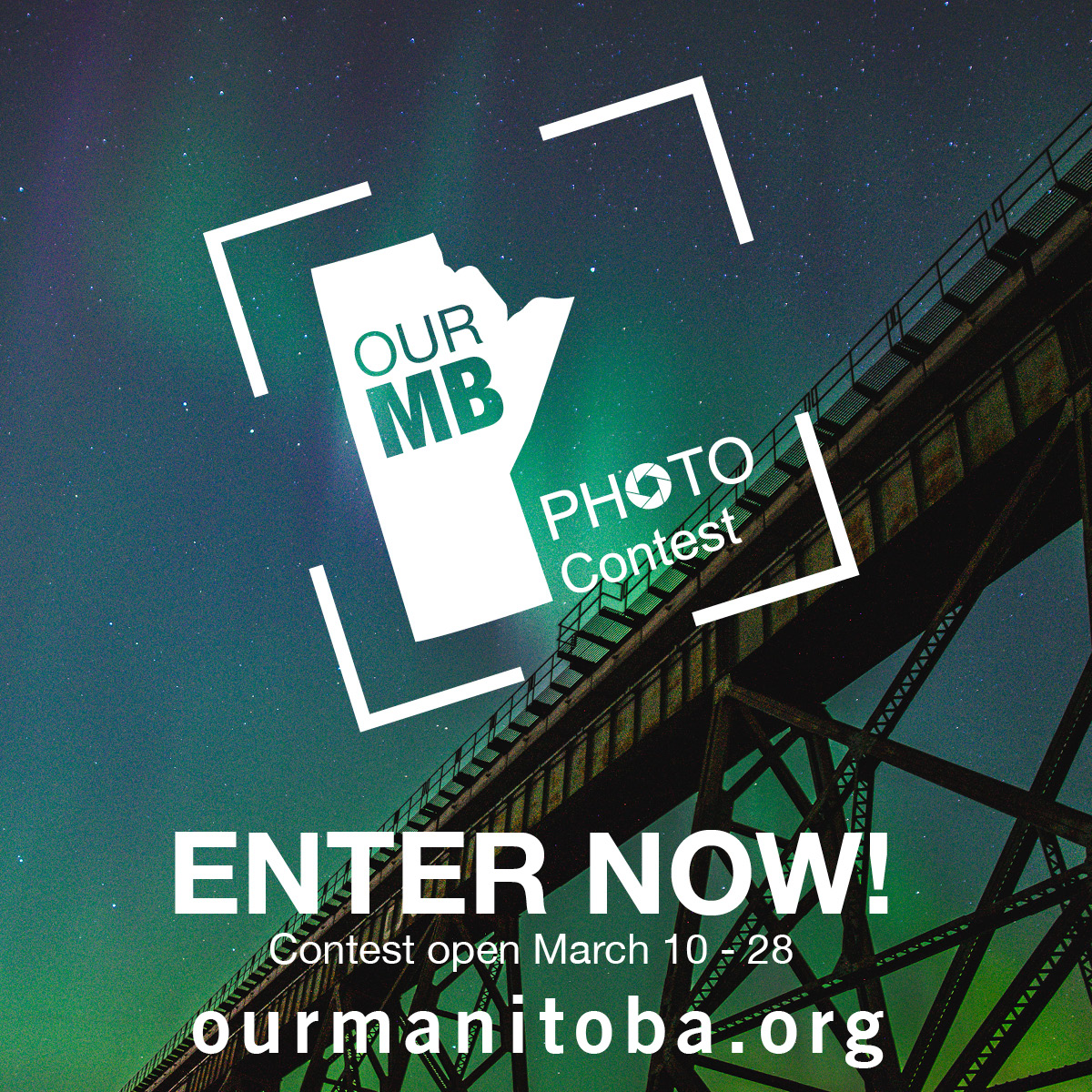 Our Manitoba Photo Contest runs from today to March 28! Enter up to 3 photos that are unique to Manitoba.

The grand prize winner will receive a $500 one-year Term Deposit, front page placement on the Sunrise Calendar, and much more.

ENTER HERE ourmanitoba.org