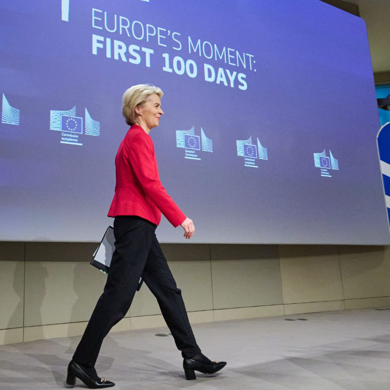 EU_Social's tweet photo. First 100 days.

The Commission launched many initiatives for Europe's prosperity, security and democracy:

✅ Competitiveness Compass
✅ #UnionOfSkills
✅ Actions to continue our unwavering support for Ukraine
✅ Clean Industrial Deal &amp; Action Plan for Affordable Energy

More ↓
