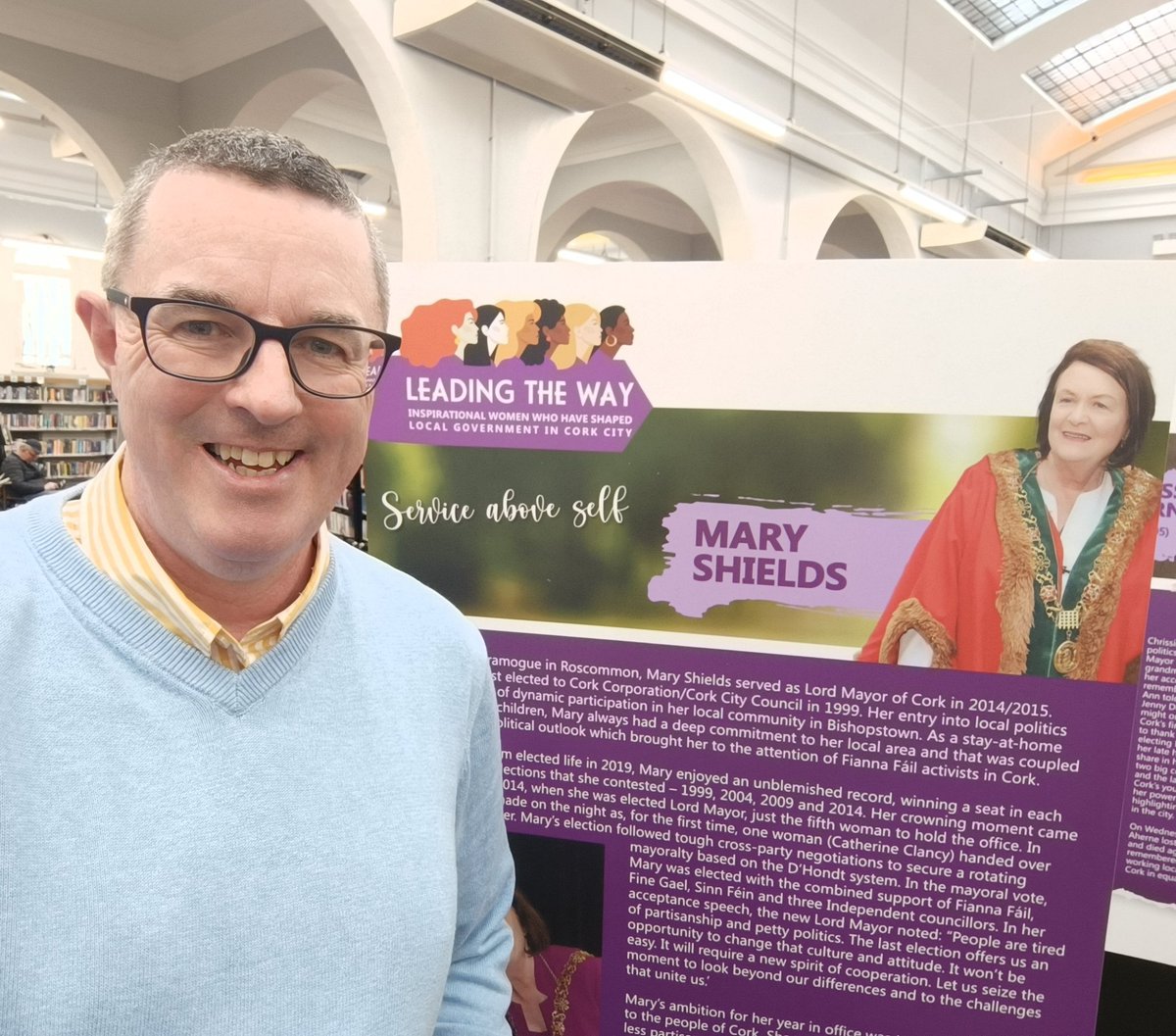 AODH QUINLIVAN ⚽️🏆 (@aodhquinlivan) on Twitter photo Great to see the 'Leading the Way' exhibition in <a href="/corkcitylibrary/">Cork City Libraries</a> on Grand Parade. It was a pleasure to work on this with <a href="/JohnGer60/">John Ger O Riordan</a>, Anne Twomey and City Library staff. Now, we just have to finish writing the book 😀. Thanks to <a href="/squires98/">David O'Brien</a> for the ongoing support 👏. Great to see the 'Leading the Way' exhibition in <a href="/corkcitylibrary/">Cork City Libraries</a> on Grand Parade. It was a pleasure to work on this with <a href="/JohnGer60/">John Ger O Riordan</a>, Anne Twomey and City Library staff. Now, we just have to finish writing the book 😀. Thanks to <a href="/squires98/">David O'Brien</a> for the ongoing support 👏.