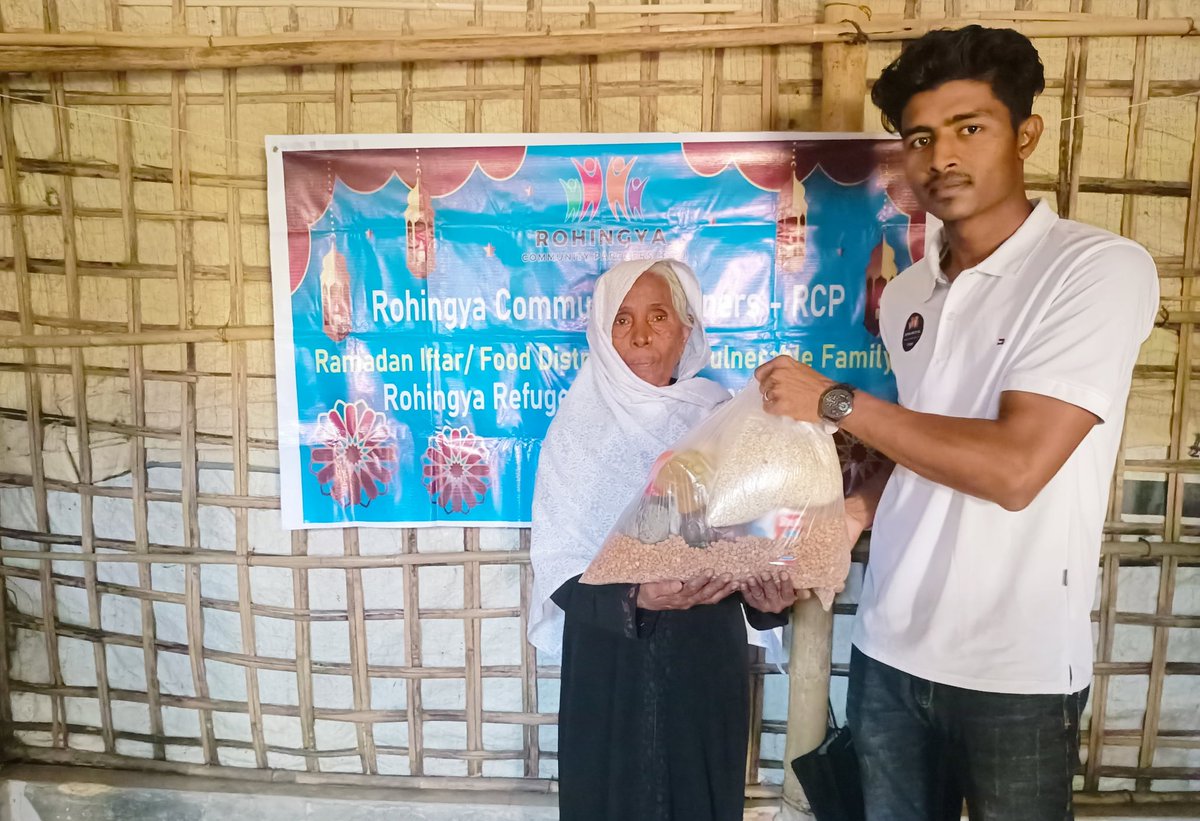 We at RCP express our deepest gratitude to our supporters!

Our team is on the ground, distributing Ramadan Iftar meals to Rohingya families in desperate need.

With limited time left in Ramadan, please donate and share or boost to reach more people!

chuffed.org/project/123411…
