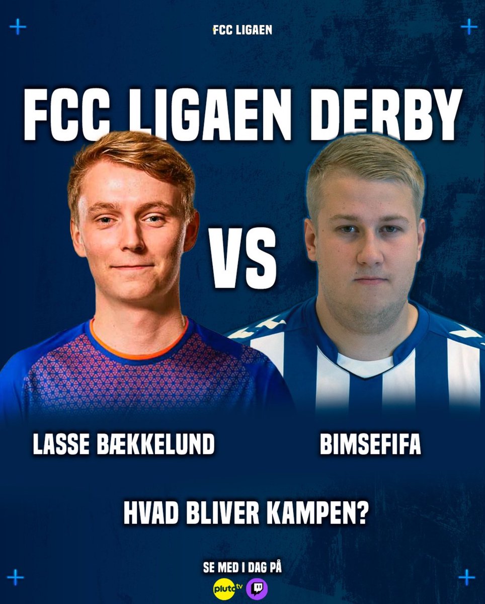 BÆKKELUND Vs BIMSEFIFA🔥

Vores helt eget FCC Ligaen Derby⚔️

Hvad tror du kampen bliver?👇

Du kan se kampen kl 19:15 på Twitch &amp; Pluto TV

#FCCLIGAEN #FC25