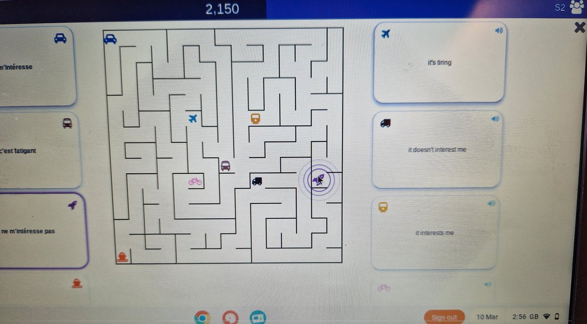 S2 pupils have been trying to climb La Tour Eiffel using <a href="/DeckToys/">Deck.Toys</a> to consolidate our sports topic. Excellent for differentiation as I can prepare 2 routes to reach the top.
🗼