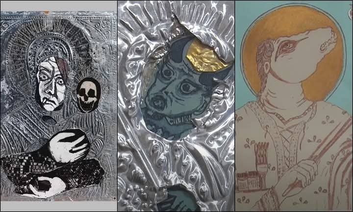 Κι επίσημα η Μενδώνη προωθεί αλλοιωμένες χριστιανικές εικόνες, την Παναγία εσταυρωμένη, ροζ σημαίες και drag queens.
Άλλα για να γίνει η ταινία του Σμαραγδή για τον Καποδίστρια δεν έβρισκε λεφτά... #ανθέλληνες