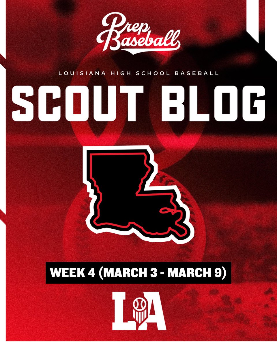 Prep Baseball Louisiana (@prepbaseballla) on Twitter photo ๐ ๐ป๐ฐ ๐๐๐๐๐ ๐ฑ๐๐๐: ๐๐๐๐ ๐บ
Today, we bring you another loaded Scout Notebook, highlighting 1๏ธโฃ9๏ธโฃ players from the games we scouted last week. Notes, video, & more in the link below โคต๏ธ. #BeSeen
<a href="/AlexArmandPBR/">Alex Armand</a> | <a href="/Tyler__Leary/">Tyler Leary</a> | <a href="/davisj_9/">Davis Johnson</a>
๐๏ธ loom.ly/e4lSNK4 ๐ ๐ป๐ฐ ๐๐๐๐๐ ๐ฑ๐๐๐: ๐๐๐๐ ๐บ
Today, we bring you another loaded Scout Notebook, highlighting 1๏ธโฃ9๏ธโฃ players from the games we scouted last week. Notes, video, & more in the link below โคต๏ธ. #BeSeen
<a href="/AlexArmandPBR/">Alex Armand</a> | <a href="/Tyler__Leary/">Tyler Leary</a> | <a href="/davisj_9/">Davis Johnson</a>
๐๏ธ loom.ly/e4lSNK4