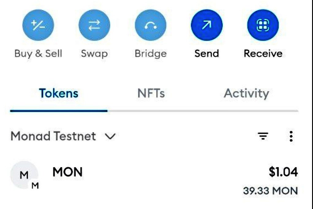 miningdada's tweet photo. ✅ @monad New Update
Everyone active users got free Monad Token 🔥 Check your wallets 😃
#crypto #monad #MonadTestnet #monfaucet #testnet https://t.co/l01C47aQuE