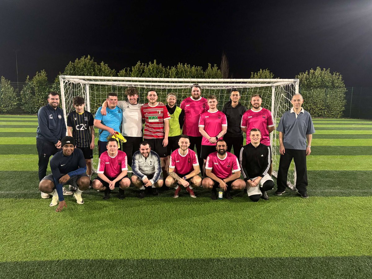 A brilliant night of football and friendship. Get in touch if you would like to attend our next training session.