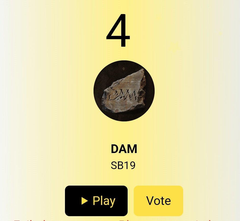 SB19CG's tweet image. Please vote for DAM here. Vote once.  You can vote 3x in 5 days. 

 magic899.com

#SB19 @SB19Official
#SB19DAM #Magic899