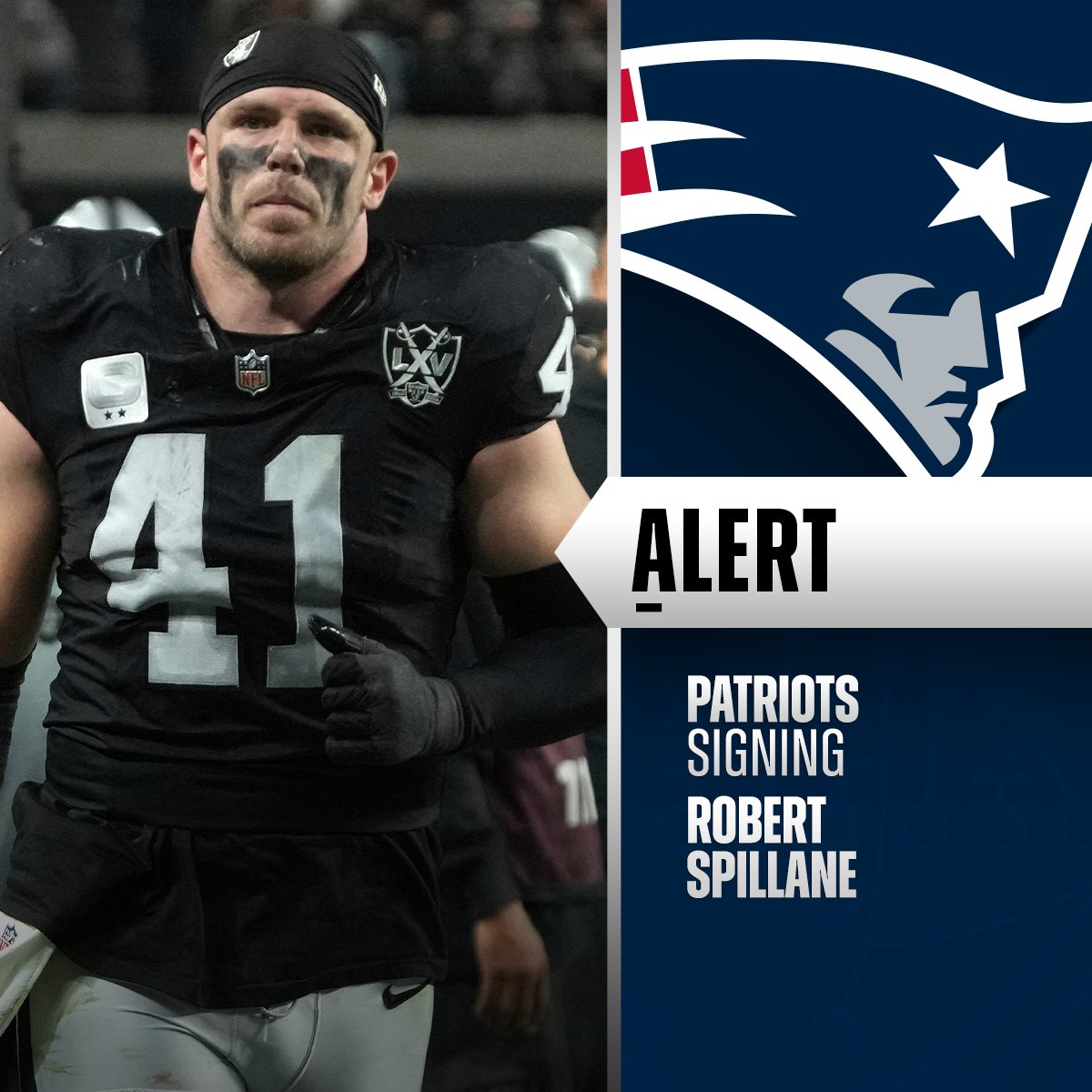Patriots signing LB Robert Spillane. (via @rapsheet)
