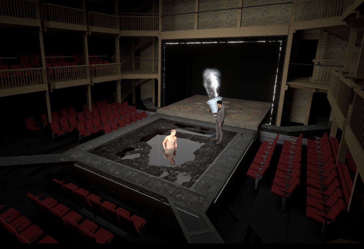 LeslieTravers's tweet photo. Storyboard images for Edward II currently running at the Royal Shakespeare Company in Stratford-upon-Avon. Directed by Daniel Raggett. Set and costume design by Leslie Travers. #kinetic #design #theatre #rsc #EdwardII https://t.co/nRnhejZjW2