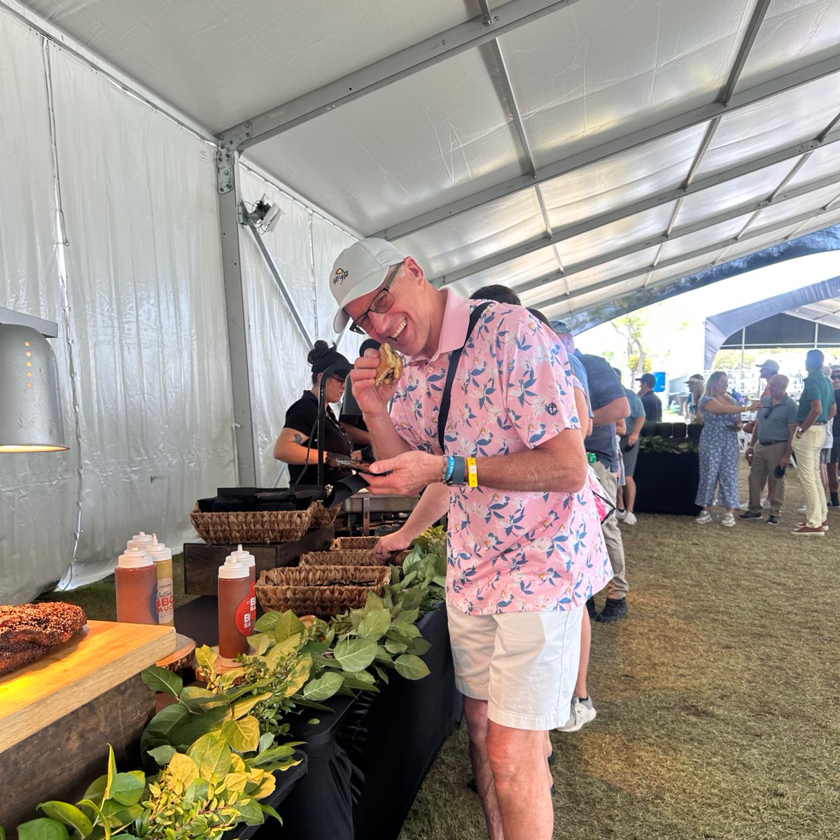 4R BBQ and Golf – the perfect match! ⛳🔥This past Saturday, we had the honor of catering the Birdies &amp; BBQ VIP event at the Arnold Palmer Invitational, serving over 1,000 guests. Great food, great company, and a great day at the course! #peacelove4r