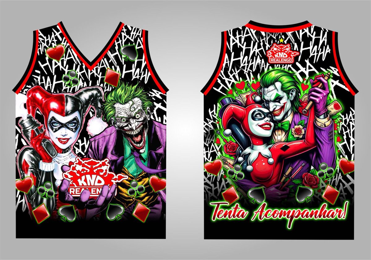 Atendendo a pedidos o amor esta no Ar na KND !! Vamos representar o Coringa e a Arlequina no nosso Tema Retrô em 2026. ♦️♠️♣️🃏

Vem mais uma pedrada por ai !! 🚀