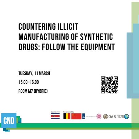 INCB President - Jallal Toufiq (@incb_president) on Twitter photo During #CND68 #INCB is co-sponsoring a side-event organized by 🇨🇷 <a href="/CR_ONUVienna/">Misión Permanente de Costa Rica Viena</a> on normative and operational experiences in monitoring the use of specialized equipment to prevent illicit drug manufacture. qr.link/ZhWan8  <a href="/CND_tweets/">UN Commission on Narcotic Drugs</a> During #CND68 #INCB is co-sponsoring a side-event organized by 🇨🇷 <a href="/CR_ONUVienna/">Misión Permanente de Costa Rica Viena</a> on normative and operational experiences in monitoring the use of specialized equipment to prevent illicit drug manufacture. qr.link/ZhWan8  <a href="/CND_tweets/">UN Commission on Narcotic Drugs</a>