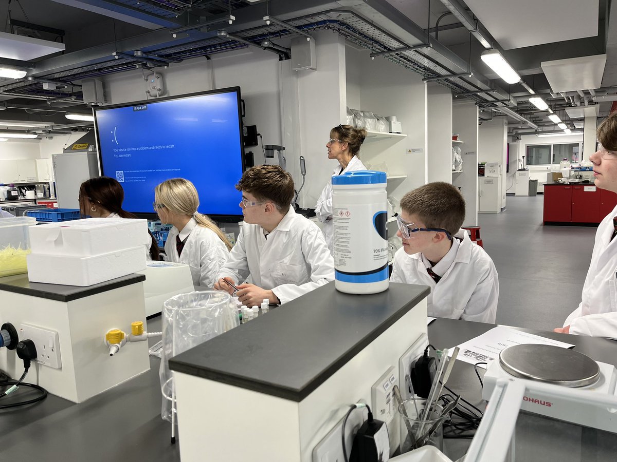 Ecclesfield School (@officialecco) on Twitter photo 🎉 As part of British Science Week, Year 10 and 11 students have visited Sheffield Hallam University to test samples and learn more about careers in biomedical science. What a brilliant way to kick off <a href="/ScienceWeekUK/">British Science Week</a>! <a href="/sheffhallamuni/">Sheffield Hallam University</a> #AimHigh 🚀🔬 🎉 As part of British Science Week, Year 10 and 11 students have visited Sheffield Hallam University to test samples and learn more about careers in biomedical science. What a brilliant way to kick off <a href="/ScienceWeekUK/">British Science Week</a>! <a href="/sheffhallamuni/">Sheffield Hallam University</a> #AimHigh 🚀🔬