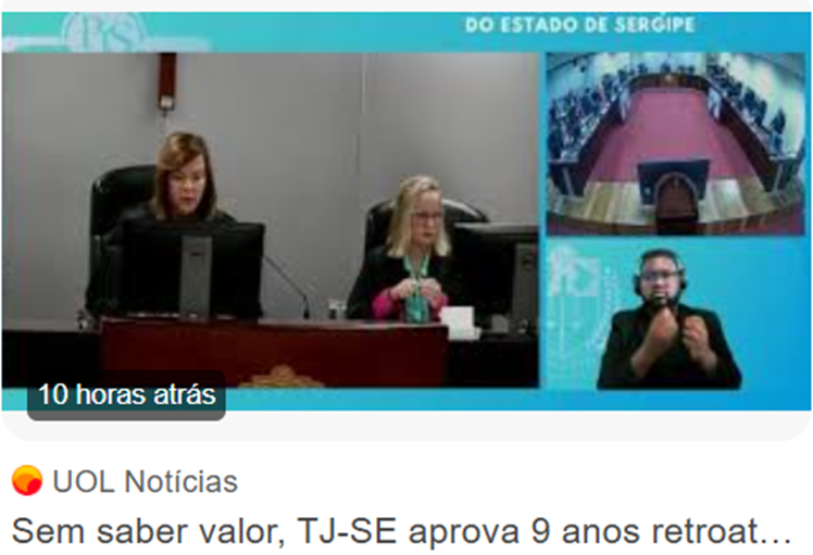 Democracia selvagem:

Mães de crianças com microcefalia pedem ajuda há anos, conseguem aprovação de pensão nas duas casas do Congresso, governo veta, agora voltam a lutar em Brasília 

Desembargadores decidem em segundos pagar a si e a colegas milhões, sem previsão em lei