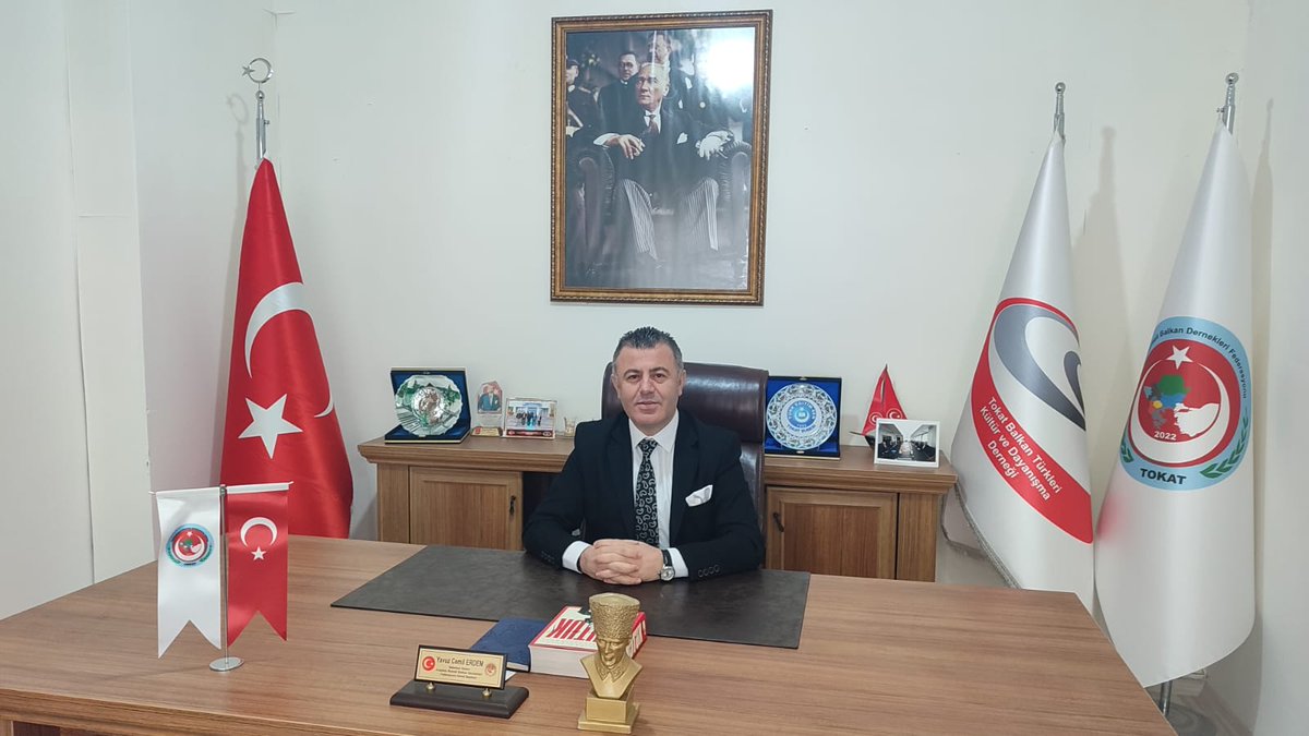ycerdem60's tweet photo. Ramazan ayının kutsiyetine binaen; dünyada akan kan ve göz yaşının ivedilikle son bulmasını temenni ediyorum.
Savaşın yerini huzur ve barışın yer almasını diliyorum.
#hayırlıramazanlar
#tokatbalkantürkleriderneği
#anadolurumelibalkanfederasyonu https://t.co/2eQHNx0PYb