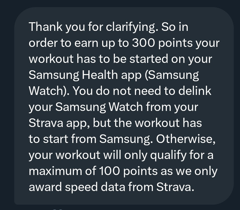 bigric's tweet photo. Once again @Discovery_SA you telling me you don't support Strava? You saying I have to use Samsung and cannot use @Strava as my main app to record? Then I cannot use Strava routes, heart and power analysis etc
Do you limit Garmin like this also? Why can I not use Strava app? https://t.co/LTaaMBzZpw