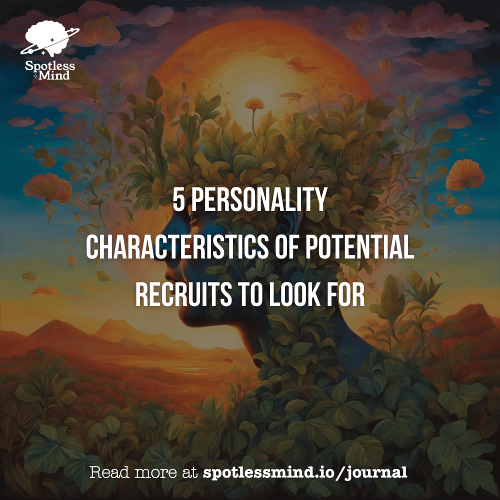 spotlessmindio's tweet photo. Want to know more about the five key personality traits to spot in new hires and discover how can we really measure those traits? Check our latest blogpost: https://t.co/d2M1mKygjy  #SpotlessMind #Hiring #HiringProcess https://t.co/7KX4ZW4Ctf